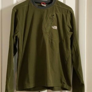 North face fleece pullover M